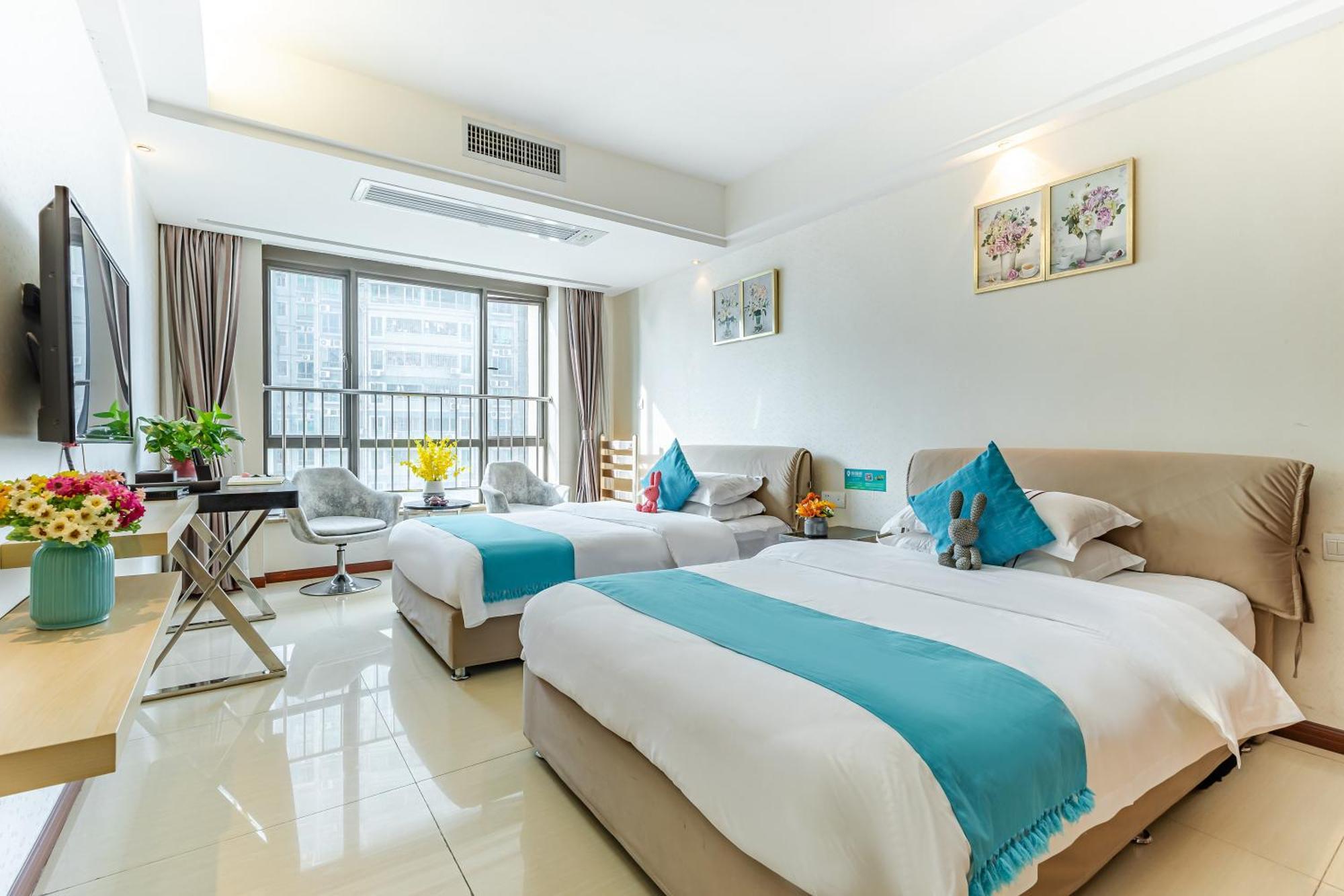 Waifiden Apartment Min Jian Financial Building-Free Shuttle Bus During The Canton Fair 외부 사진