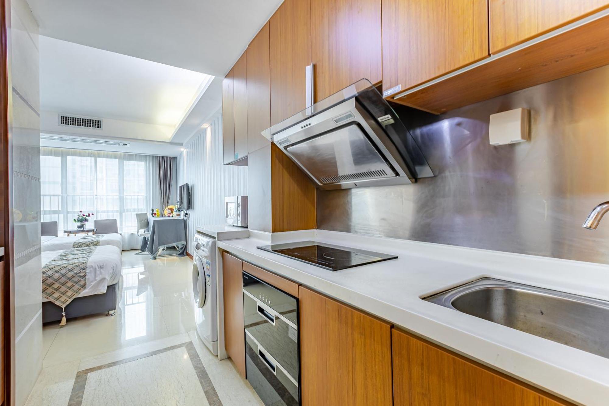 Waifiden Apartment Min Jian Financial Building-Free Shuttle Bus During The Canton Fair 외부 사진
