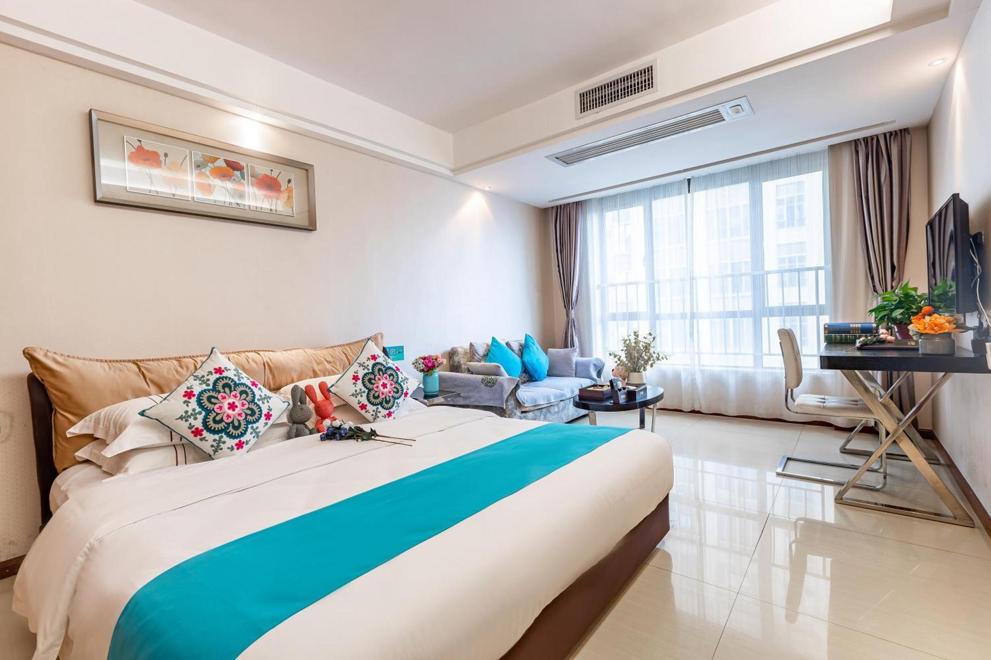 Waifiden Apartment Min Jian Financial Building-Free Shuttle Bus During The Canton Fair 외부 사진